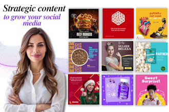 be your instagram content creator and marketing manager for posts and reels
