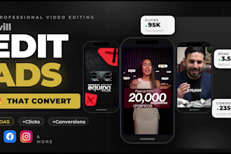 edit ads, tiktok reels videos