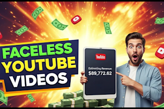 do faceless video editing or faceless youtube video editing