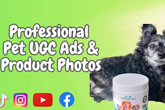 create dog ugc videos and ads for social media