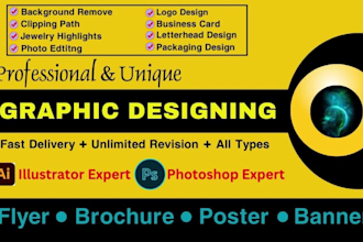 corporate business flyer design brochure design or any graphic design