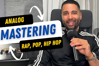 professionally master your rap or pop song with analog gear