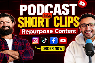 edit your podcast into viral clips for reels and shorts