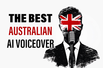 record a middle aged australian english male ai voice over for youtube