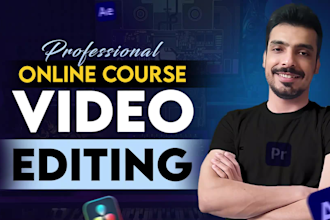 do online course video editing, elearning training and educational videos