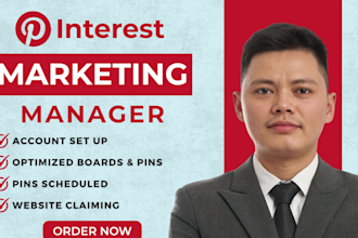 optimize and manage pinterest for traffic and sales