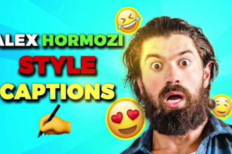 edit your instagram reels with alex hormozi style captions