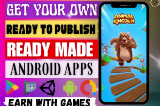 provide ready made game app, ready to publish game for admob earning