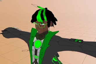 make a vtuber, mmd or vrc model for you