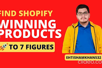 find shopify dropshipping winning products
