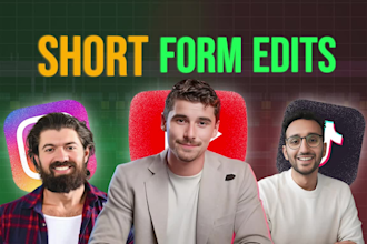 edit engaging instagram reels, tiktok and youtube talking head shorts