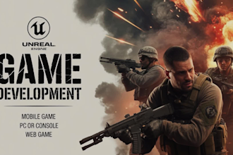 do unreal engine game development, create unreal engine game, ue5 blueprints