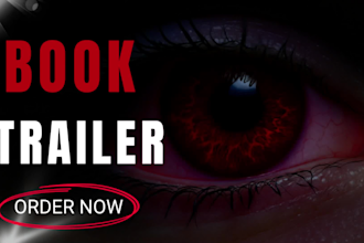 create a cinematic book trailer, teaser, or promo video