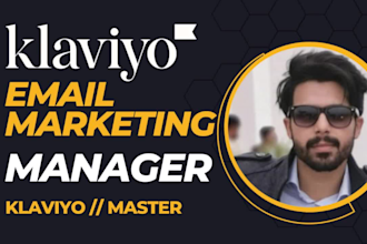 be your klaviyo email marketing manager for a month