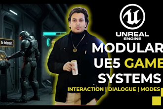design modular gameplay systems in unreal engine 5