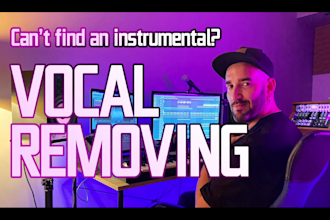 delete vocal from a song