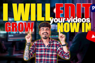 do a professional youtube video editing