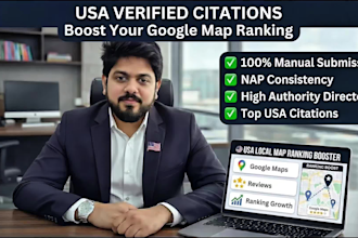 do USA verified citations to boost your local map ranking