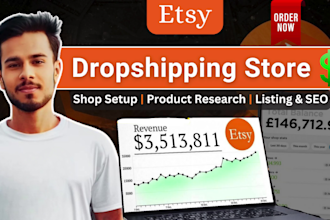 do etsy product listing on store and etsy store manager