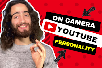 be your presenter, host, and spokesperson for youtube videos