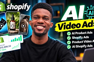 ai video ads, ai product ads, shopify ads, product video ads, ai shopify ads