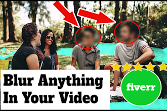 censor or blur out anything in your video