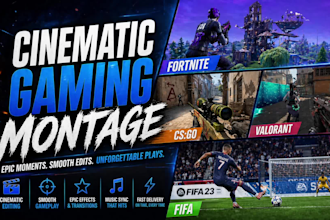 edit your fortnite montage, cod, valorant, etc