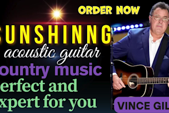 your professional american male country music singer and songwriter