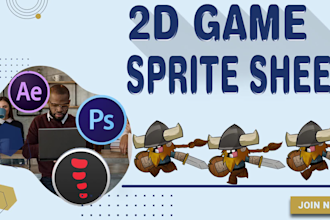 create 2d character animation sprite sheet inside spine 2d