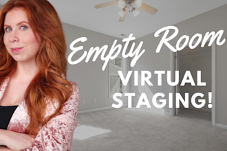 virtual stage your empty rooms
