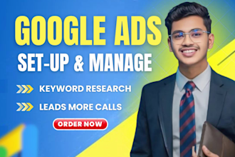 setup and manage google ads PPC for local business leads