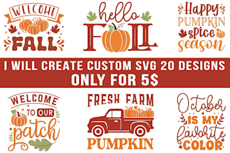 create a professional svg t shirt design with unique custom typography