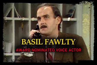 record a funny posh british voice like basil fawlty