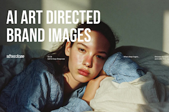 create art directed ai brand images for fashion and beauty