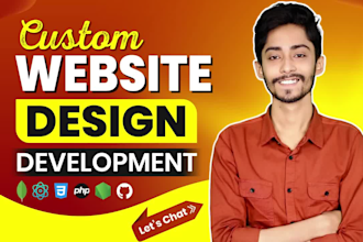 build or rebuild website development, business website, full stack developer