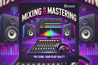 professionally mix and master your rap or hip hop song