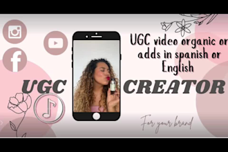 do ugc video for tiktok and instagram in spanish