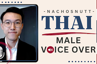 record thai male voice over