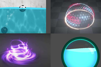 create shaders and vfx for godot game engine