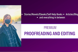 proofread your content and documents to make them error free