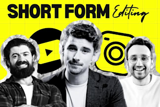 edit instagram reels, youtube shorts and tiktok videos like alex hormozi