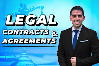 write your legal contract and legal agreement