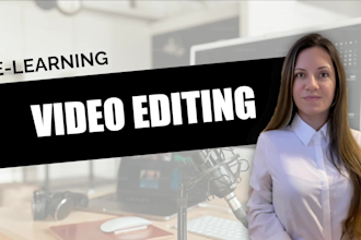 edit videos for online courses, tutorials, and lessons