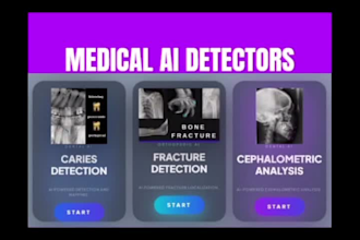 build medical ai dental ai with website