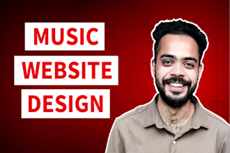 create an elite music website for artists, djs, record labels, and bands