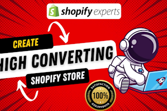 create high converting shopify one product or niche store