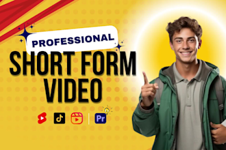 be your short form video editor for tiktok, reels, and shorts