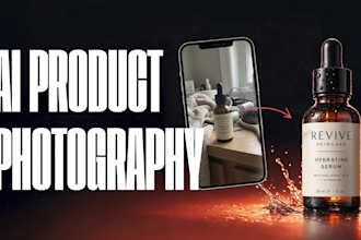 generate ai product photography and videos