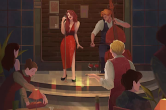 create background illustrations and concept art of the environment