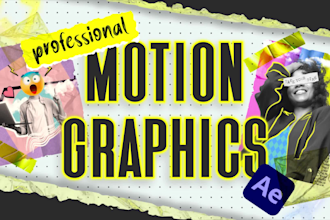 make a custom animation or edit any after effects template